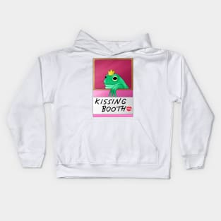 Frog Prince Kissing Booth Kids Hoodie